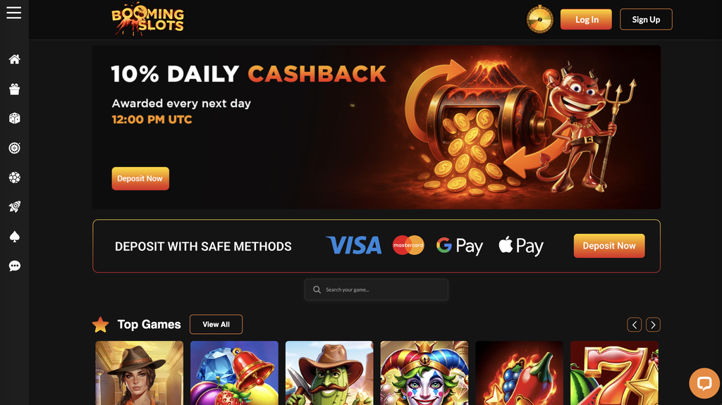 Booming Slots Casino